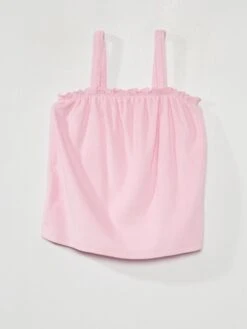 Débardeur En éponge à Fines Bretelles