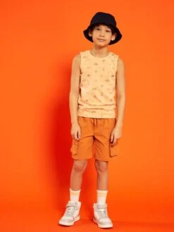 Débardeur En Jersey Imprimé -Kiabi debardeur en jersey imprime orange zo460 3 frb4 1