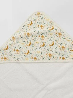 Ensemble Cape De Bain + Gant De Toilette