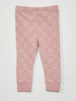 Ensemble De Pyjama - 2 Pièces -Kiabi ensemble de pyjama 2 pieces rose zi268 5 frb4 1