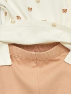 Ensemble Pyjama En Interlock - 2 Pièces -Kiabi ensemble pyjama en interlock 2 pieces ecrubeige acs02 1 frb4