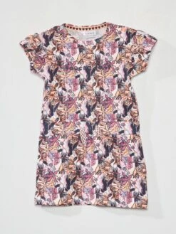 Ensemble Robe + Legging Uni -Kiabi ensemble robe legging uni blancroseorange acs03 1 frb3