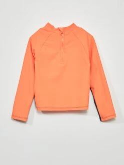 Ensemble T-shirt + Maillot De Bain -Kiabi ensemble t shirt maillot de bain orange acy08 1 frb3