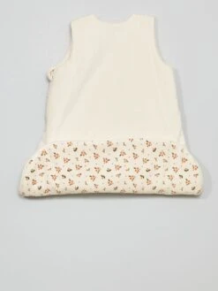 Gigoteuse En Polaire Avec Imprimé 7 Gigoteuse En Polaire Avec Imprimé -Kiabi gigoteuse en polaire avec imprime blanc fleurs zj455 2 frb3 1