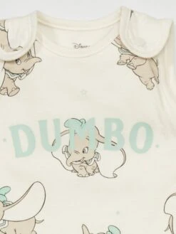 Gigoteuse Légère Sans Manches 'Dumbo' -Kiabi gigoteuse legere sans manches dumbo blanc zo961 1 frb2