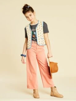 Gilet à Imprimé Jacquard X Nilac Studio -Kiabi gilet a imprime jacquard x nilac studio blanc ame04 1 frb2