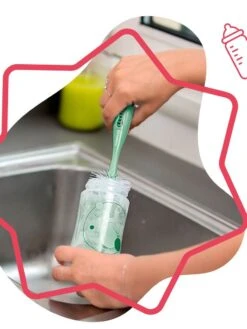 Goupillons Pour Biberon + Tétine 'Badabulle'