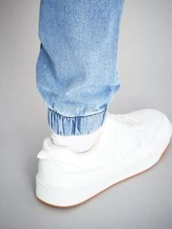 Jean Jogger à Taille élastiquée 13 Jean Jogger à Taille élastiquée -Kiabi jean jogger a taille elastiquee bleu zm910 1 frb6 1