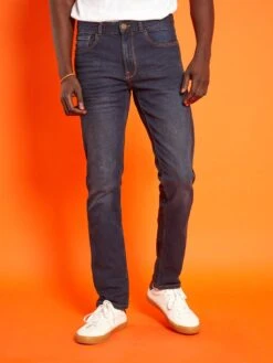Jean Slim - L32 -Kiabi jean slim l32 bleu indigo zs654 3 frb4