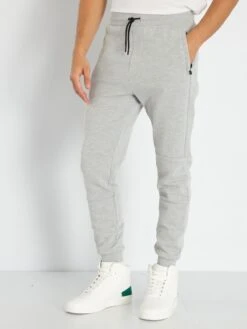 Jogging En Molleton -Kiabi jogging en molleton gris zq199 3 frb4