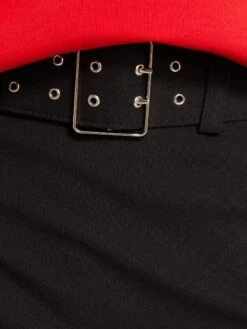 Jupe Courte Avec Ceinture -Kiabi jupe courte avec ceinture noir alg98 1 frb4 1