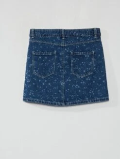 Jupe Courte En Denim