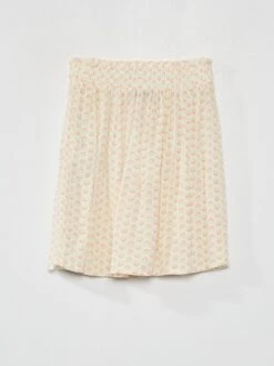 Jupe Courte Maille Crêpée