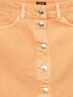 Jupe En Jean -Kiabi jupe en jean orange zq140 2 frb5 1