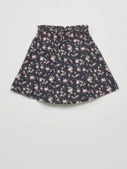 Jupe évasée En Molleton Léger -Kiabi jupe evasee en molleton leger bleu acg79 1 frb3 1