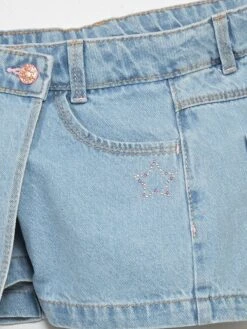 Jupe Short En Jean -Kiabi jupe short en jean bleu zt113 1 frb4