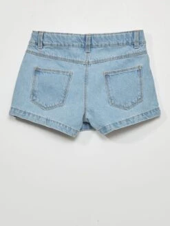 Jupe Short En Jean -Kiabi jupe short en jean bleu zt113 1 frb5 1