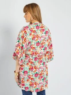 Kimono Avec Imprimé 'JDY' -Kiabi kimono avec imprime jdy rose ais83 4 frb4
