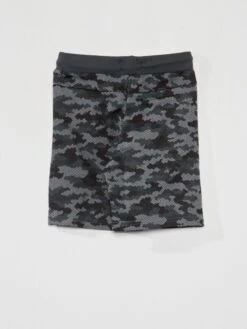 Lot De 2 Bermudas En Molleton -Kiabi lot de 2 bermudas en molleton gris fonce acr05 1 frb4