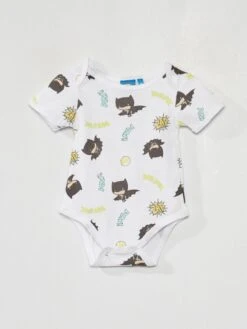 Lot De 2 Bodies 'Batman' -Kiabi lot de 2 bodies batman bleu ata55 1 frb3 1