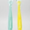 Lot De 2 Cuillères En Silicone 'Badabulle' -Kiabi lot de 2 cuilleres en silicone badabulle bleujaune yk458 1 frb1