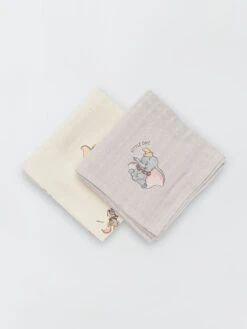 Lot De 2 Langes 'Dumbo' De 'Disney' -Kiabi lot de 2 langes dumbo de disney dumbo xt980 1 frb2