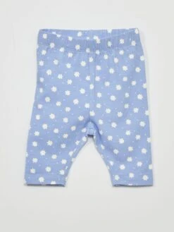 Lot De 2 Leggings Courts En Jersey -Kiabi lot de 2 leggings courts en jersey jaunebleu aqy50 10 frb3 1