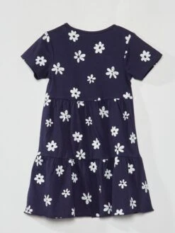 Lot De 2 Robes Imprimé Fleuri -Kiabi lot de 2 robes imprime fleuri marinejaune ach83 1 frb4