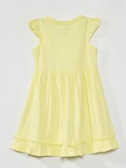 Lot De 2 Robes Imprimé Fleuri -Kiabi lot de 2 robes imprime fleuri marinejaune ach83 1 frb5 1