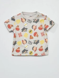 Lot De 2 T-shirts 'Dc Comics Originals' -Kiabi lot de 2 t shirts dc comics originals blancgris zt667 1 frb2