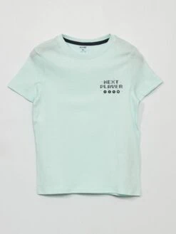 Lot De 3 T-shirts Imprimés -Kiabi lot de 3 t shirts imprimes bleu zm746 4 frb4 1