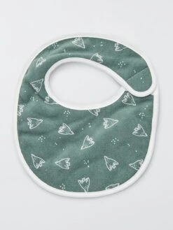 Lot De 5 Bavoirs éponge -Kiabi lot de 5 bavoirs eponge vertbeige xc052 7 frb2