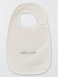 Lot De 5 Bavoirs Imprimés -Kiabi lot de 5 bavoirs imprimes vertblancgris xc053 7 frb8 1