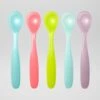 Lot De 5 Cuillères Souples 'Badabulle' -Kiabi lot de 5 cuilleres souples badabulle multicolore 1 vt143 1 frb1