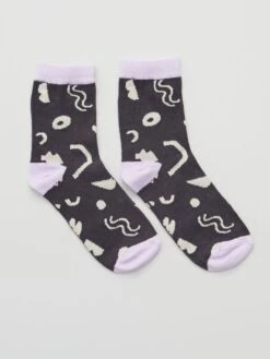 Lot De 5 Paires De Chaussettes X Girlgang -Kiabi lot de 5 paires de chaussettes x girlgang lilas adz78 1 frb4