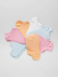Lot De 7 Paires De Chaussettes Invisibles