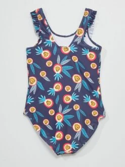 Maillot 1 Pièce Imprimé -Kiabi maillot 1 piece imprime bleu zr818 1 frb3 1