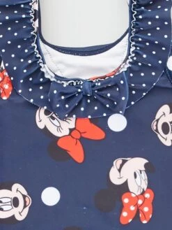 Maillot De Bain 1 Pièce 'Minnie' -Kiabi maillot de bain 1 piece minnie bleu aaa92 1 frb3 1