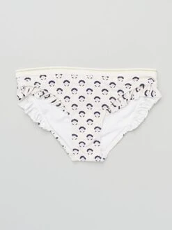 Maillot De Bain 2 Pièces + T-shirt De Bain Anti-UV - 3 Pièces -Kiabi maillot de bain 2 pieces t shirt de bain anti uv 3 pieces blancviolet zr966 1 frb4