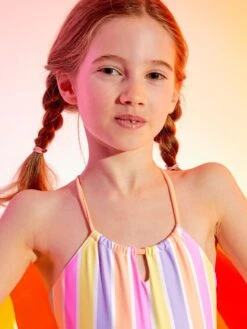 Maillot De Bain à 'rayures' - 1 Pièce -Kiabi maillot de bain a rayures 1 piece multicolore zr943 1 frb4