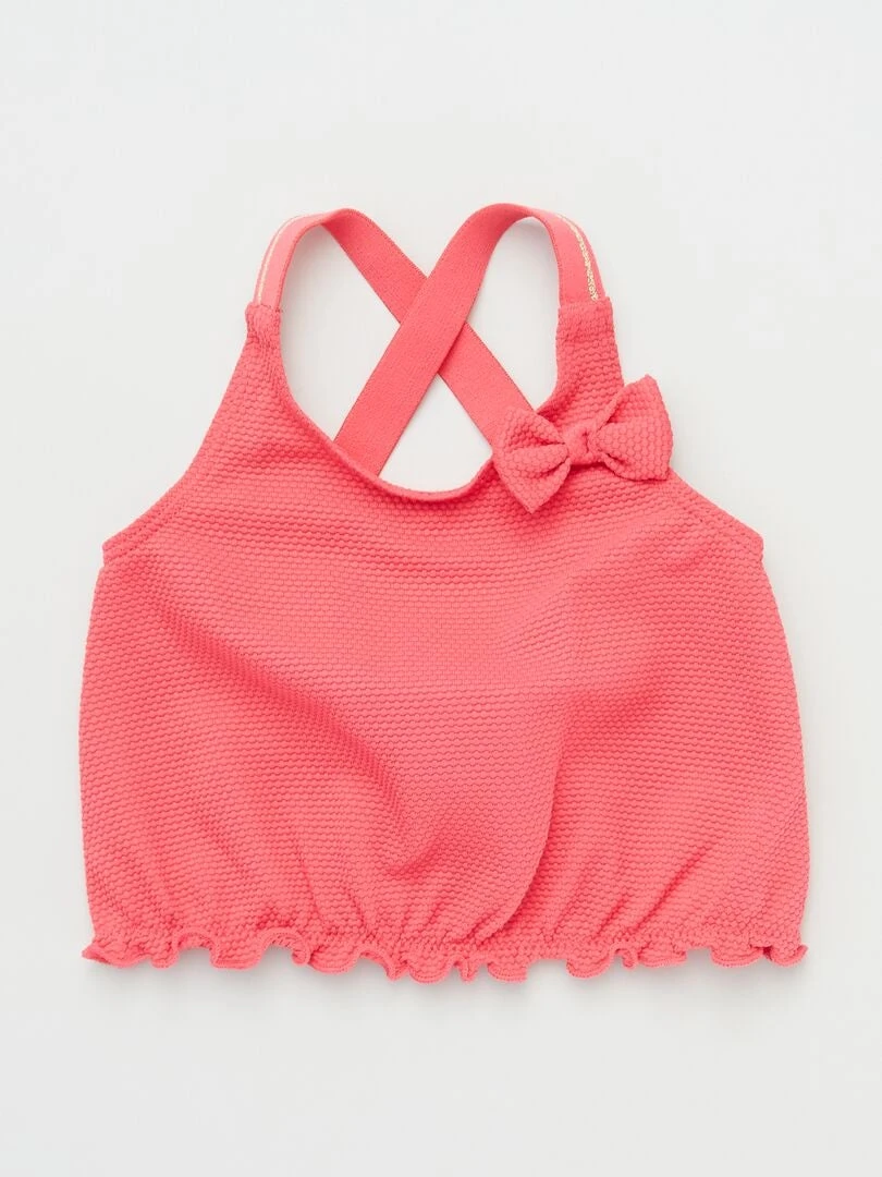 Maillot De Bain En Nid D'abeille - 2 Pièces 5 Maillot De Bain En Nid D'abeille - 2 Pièces – Image 3