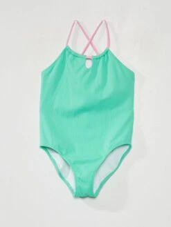 Maillot De Bain Uni - 1 Pièces