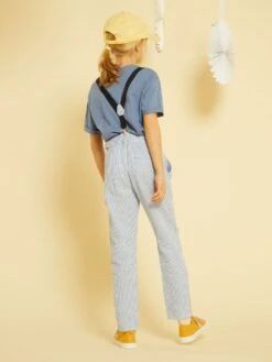 Pantalon à Bretelles -Kiabi pantalon a bretelles bleu zr088 1 frb4