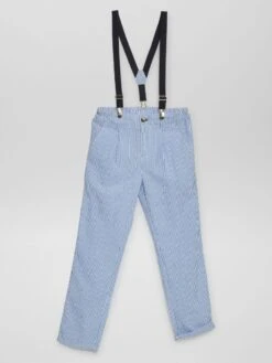 Pantalon à Bretelles -Kiabi pantalon a bretelles bleu zr088 1 frb6