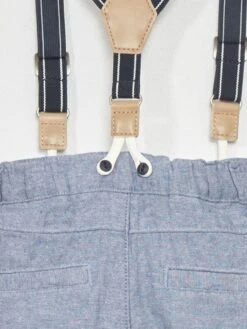 Pantalon Avec Bretelles Amovibles