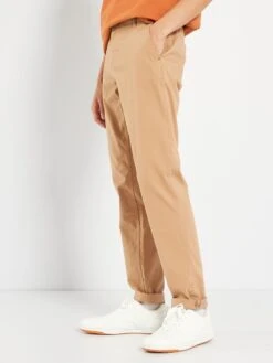 Pantalon Chino Slim -Kiabi pantalon chino slim beige vj070 2 frb4