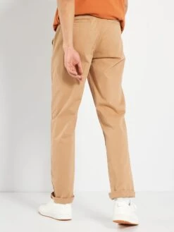 Pantalon Chino Slim -Kiabi pantalon chino slim beige vj070 2 frb5