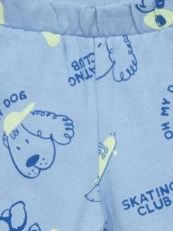 Pantalon De Jogging Avec Imprimé -Kiabi pantalon de jogging avec imprime bleu zs043 1 frb2