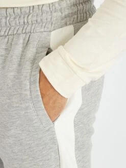 Pantalon De Jogging Bicolore -Kiabi pantalon de jogging bicolore gris zo294 3 frb5