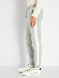 Pantalon De Jogging Bicolore -Kiabi pantalon de jogging bicolore gris zo294 3 frb6